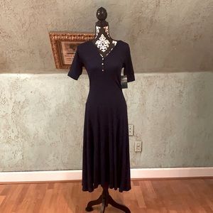 Navy Lauren by Ralph Lauren dress.